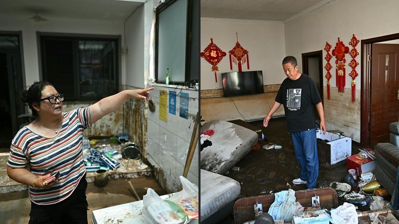 Beijing villagers left with nothing after deadly floods | AFP