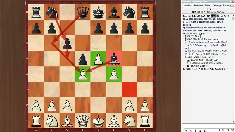 82. آموزش شروع بازی کاروکان برای سیاه  ( ترم پنجم - قسمت 5)