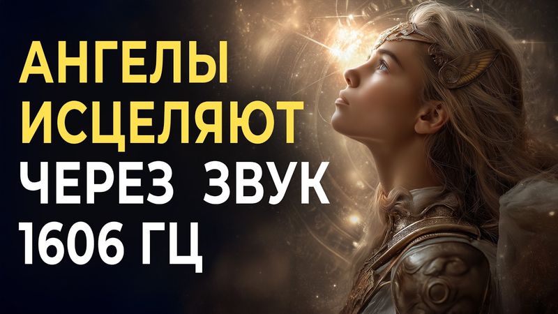 1606 Гц — Код Ангельского Присутствия | Звук Света, Который Восстанавливает Душу