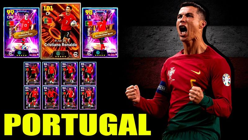 eFootball 2025  ⚽ Космический РОН ( Big Time) ⚽ +  Португал КЕМПАНИ 🔞   #efootball2024