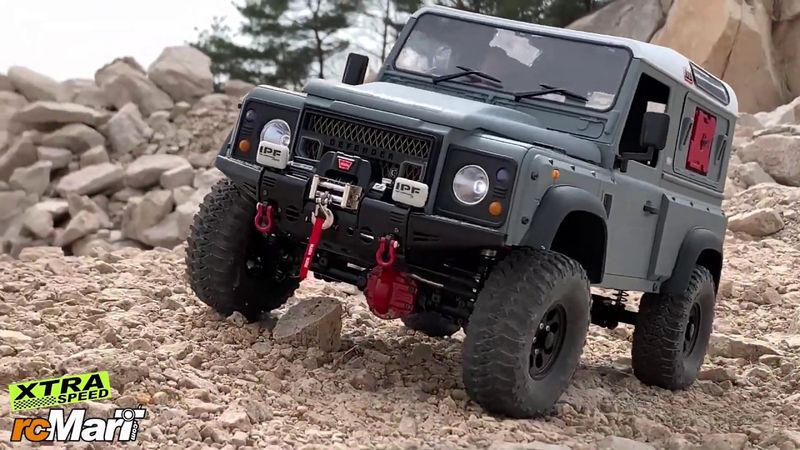RC Car Xtra Speed D90 Defender Kahn Off-Road Trail Ride 2