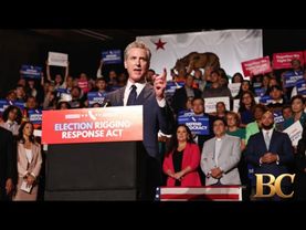 Newsom calls for a special election to allow for a new congressional map in California