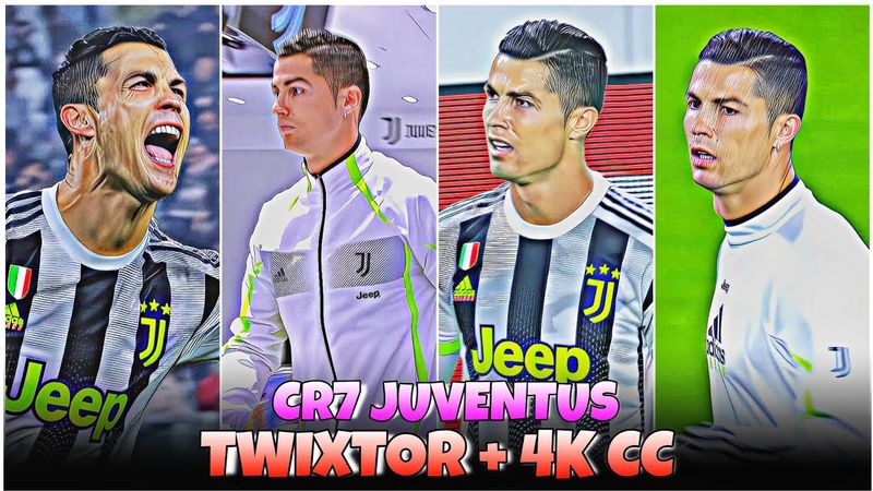 Cristiano Ronaldo Juventus - Best 4k Clips + CC High Quality For Editing 🤙💥 #part14