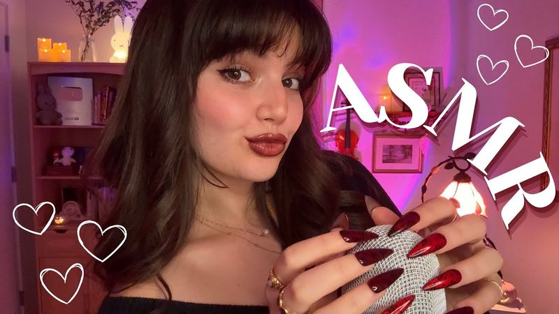 FAST AND AGGRESSIVE ASMR Mic Scratching, Mouth Sounds, Hand Sounds, Mic Swirling, Whisper Rambles