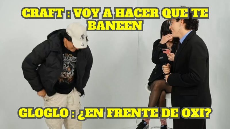 CRAFT SE BAJA LOS PANTALONES FRENTE A OXI