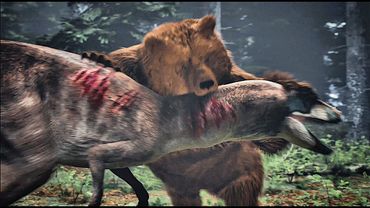 Brown Bear vs MegaRaptor | Animated Short Film