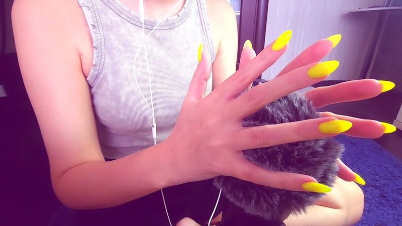 ASMR | Fluffy mic Massage, Scratching, Stroking 🥱❤️(No Talking)