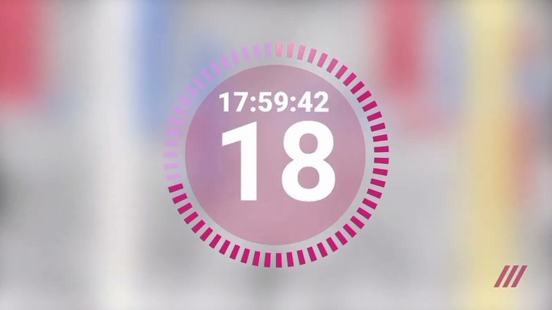 Часы телеканала Дождь (2022-2023) Перед началом программы Котрикадзе иностранных дел