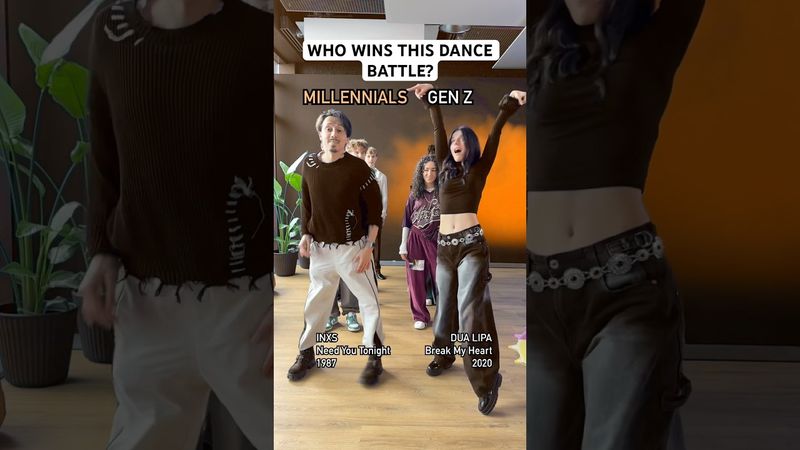 MILLENNIALS OR GEN Z?💃🕺 #dancevideo #dance #piotrovscy #dualipa