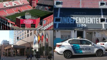 Independiente Football Club Stadium day after fan violence in Argentina | AFP