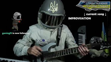 Suppor Space Music Stream for Ukraine!  !charity 23 april (Air raid allarm :c )