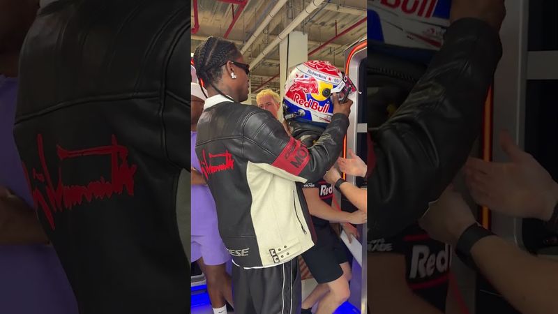 Some Red Bull Racing type sh*t 🔥 #F1 #TravisScott