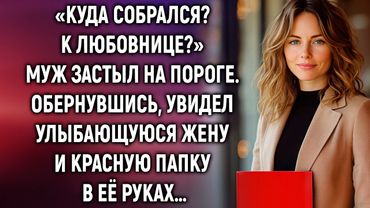Куда собрался? Муж застыл на пороге. Обернувшись, увидел улыбающуюся жену…