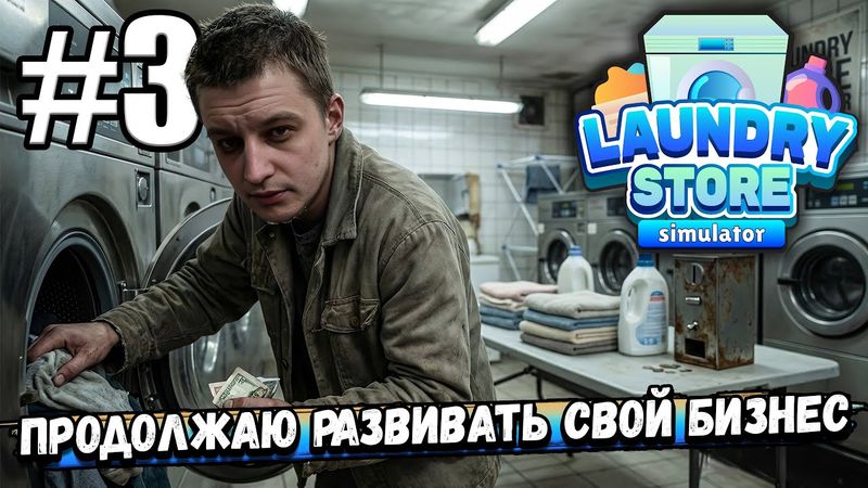 ПРОДОЛЖАЮ РАЗВИВАТЬ СВОЙ БИЗНЕС ПО СТИРКЕ ОДЕЖДЫ! ДЕЛА ИДУТ НЕ ОЧЕНЬ В ► Laundry Store Simulator #3