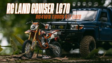 E3S-RC LAND CRUISER LC70 RC4WD Trail Finder 2 Truck Kit "LWB" 1/10 Scale | RC TRAIL