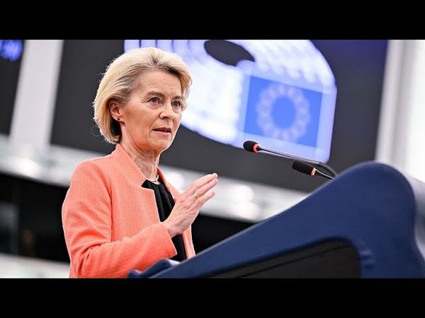Ursula von der Leyen slams 'Russian puppets' as MEPs debate motion to topple her presidency