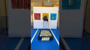 Head First on LEGOS 😬