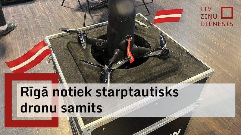 Rīgā dronu inovāciju samitā pulcējas vairāk nekā 1500 nozares pārstāvji