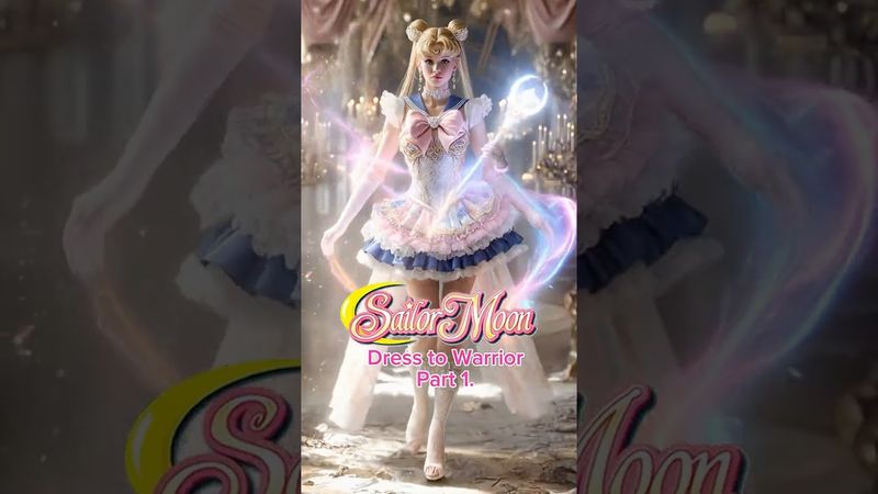 Sailor Moon – The Masquerade Shatters… A New Warrior Dress Awakens ⚔️✨ | Part 1 #sailormoon