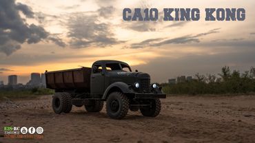 E3S-RC Truck CA10 KING KONG 4X4 Dump Truck / Off Road / Truck action!