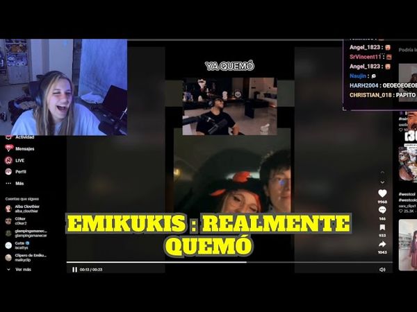 EMIKUKIS REACCIONA A ZEEIN NOVELERO