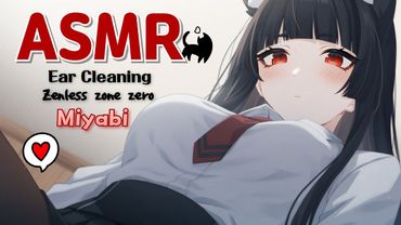 [ASMR.Sub] Pulizia delle orecchie con Miyabi 🐈 Sussurri freddi e conforto caloroso 🐾
