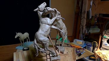 FIGHTING FOR DOMINANCE   Back on a Clay I last Worked on Almost 2 Years Ago