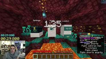 xQc MINECRAFT SPEEDRUNS (Part 2)