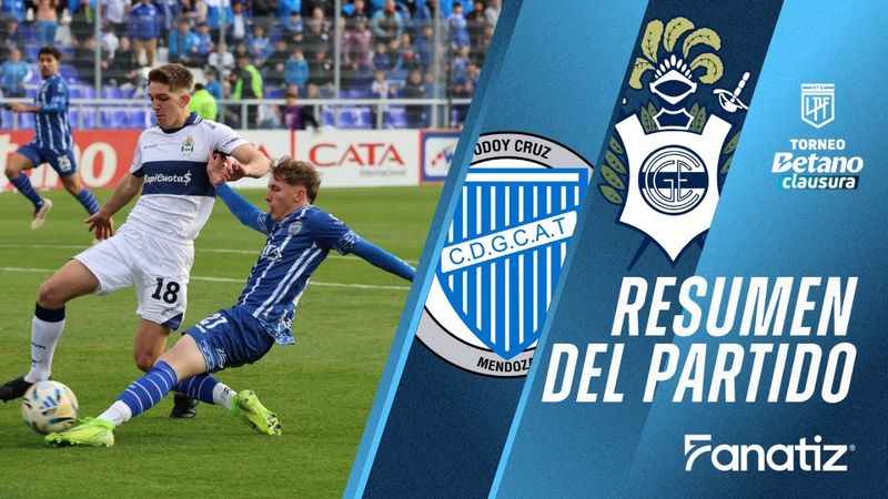 Godoy Cruz 1-2 Gimnasia La Plata - Resumen del Partido | #TorneoClausura2025