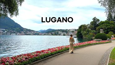 [4K] 🇨🇭 Lugano Sommerspaziergang | Das atemberaubende Seeparadies der Schweiz (2025)
