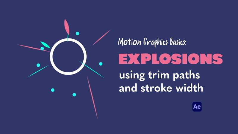 Motion Graphics Basics: Effects Using Trim Paths And Stroke Width