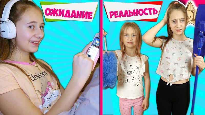 Выходной день школьника Ожидание VS Реальность