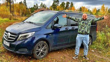 Я купил машину у которой одни плюсы. Mercedes Benz V-class