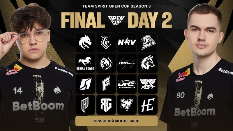 Team Spirit, QAD, DG77, Konina Power, R3G, DRS, HORAA  | OPEN CUP S3 DAY 2 | KALAMBOOR