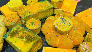 🍋Crispy Lime Crush + Pebbles Crush in end