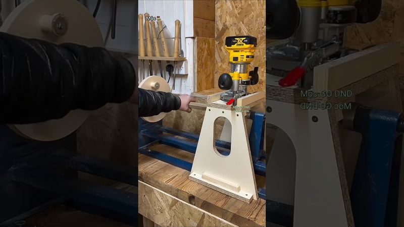 Cách Tạo Mộng Vát Trên Máy Tiện || Mộc GO DND