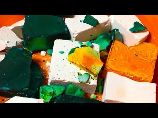 Green, Yellow & Plain Fresh Chalk