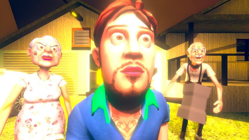 GRANNY AND GRANDPA ON A NEW HUNT | Grandpa And Granny Two Night Hunters Chapter 3 | Gameplay trailer