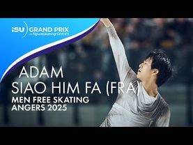 Adam SIAO HIM FA | Men Free Skating | Angers 2025 | #GPFigure