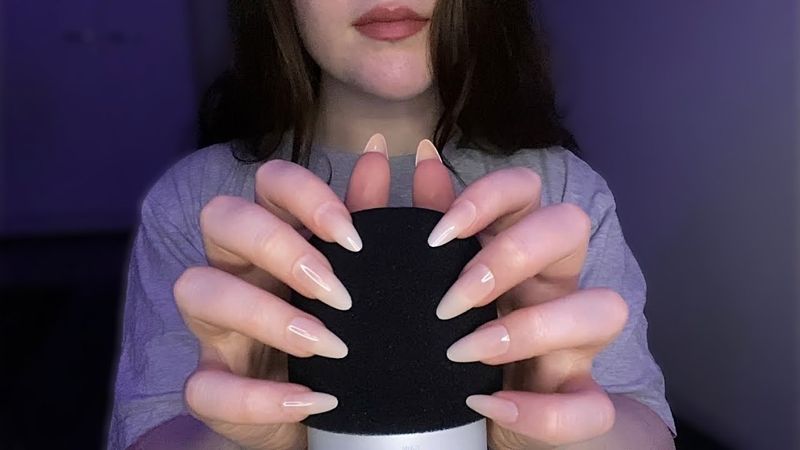 ASMR Mic scratching on Foam Cover (no talking)