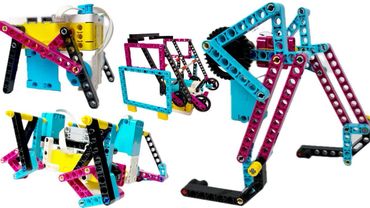 LEGO SPIKE Prime 4 Ideas of Walking Robot.#spikeprime