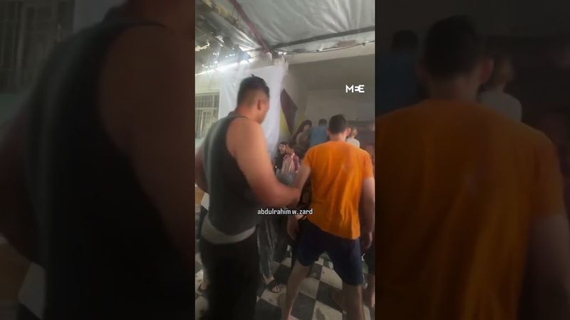 Israeli airstrike hits a building housing a nursery in Gaza twice