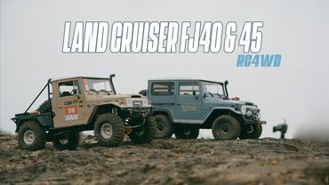 E3S-RC LAND CRUSIER FJ40 vs FJ45 RC4WD | RC OFF ROAD CRAWLER