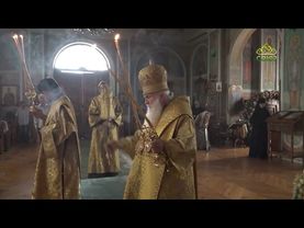 Митрополит Викентий совершил литургию в день памяти священномученика епископа Евсевия Самосатского