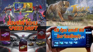 3.9 VERSIYADA 45 FPS ENDI 60 FPS, SOVRIN YO'LI, TRANSFORMER SUPER CARLAR