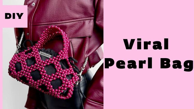 How to Make a Trendy Pearl Bag | DIY Beaded Bag Tutorial