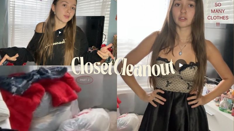CLOSET CLEANOUT (PART 2) FINALLY!!!