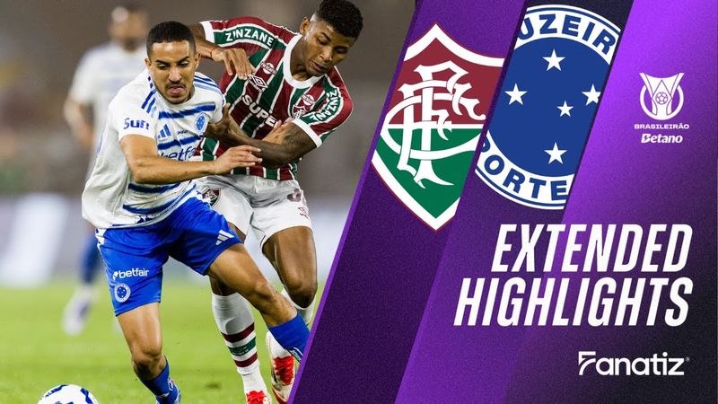 Fluminense vs. Cruzeiro 0 - 2 I Game Highlights I Brasileirão 2025