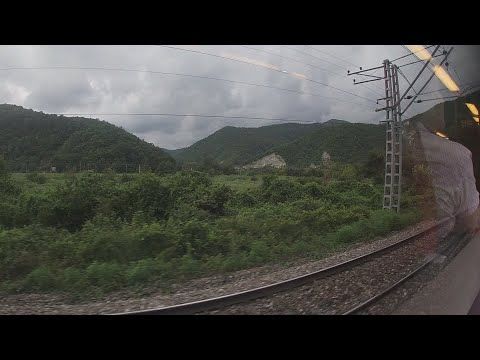 1744 km - Krivenkovskaya - Tuapse by Lastoshka electric train