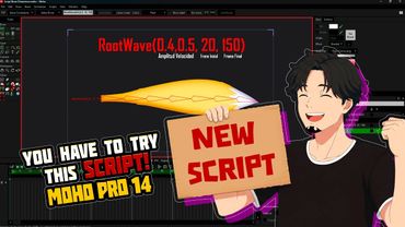 Encontré un SCRIPT bastante INTERESANTE | MOHO PRO 14 #mohopro #2danimation #animation